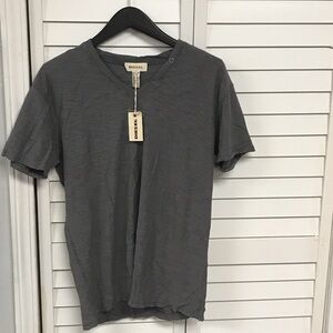 Diesel Men's Charcoal Short Sleeve Tee